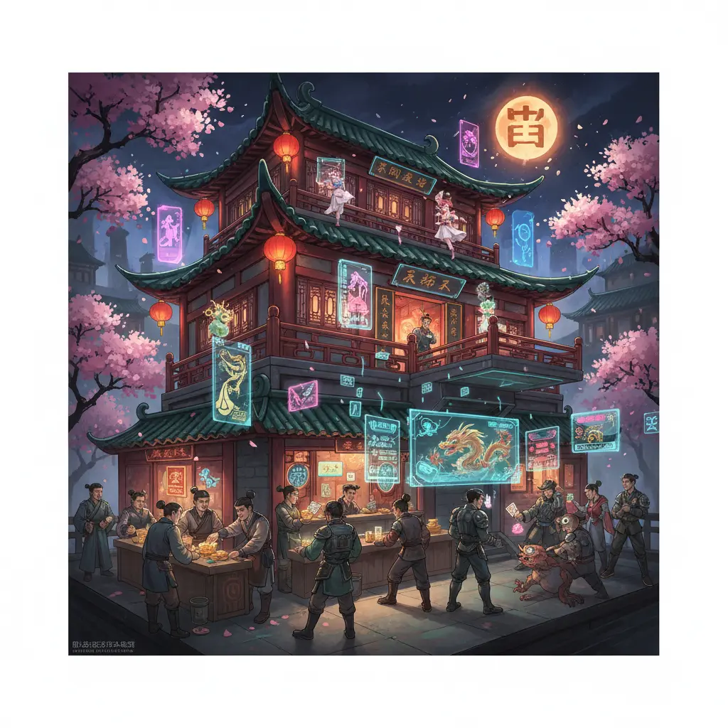 遊戲主題 - 青樓