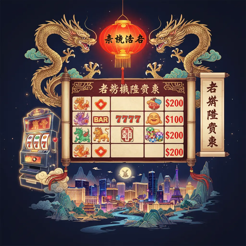 老虎機賠率表 - 拉斯維加斯